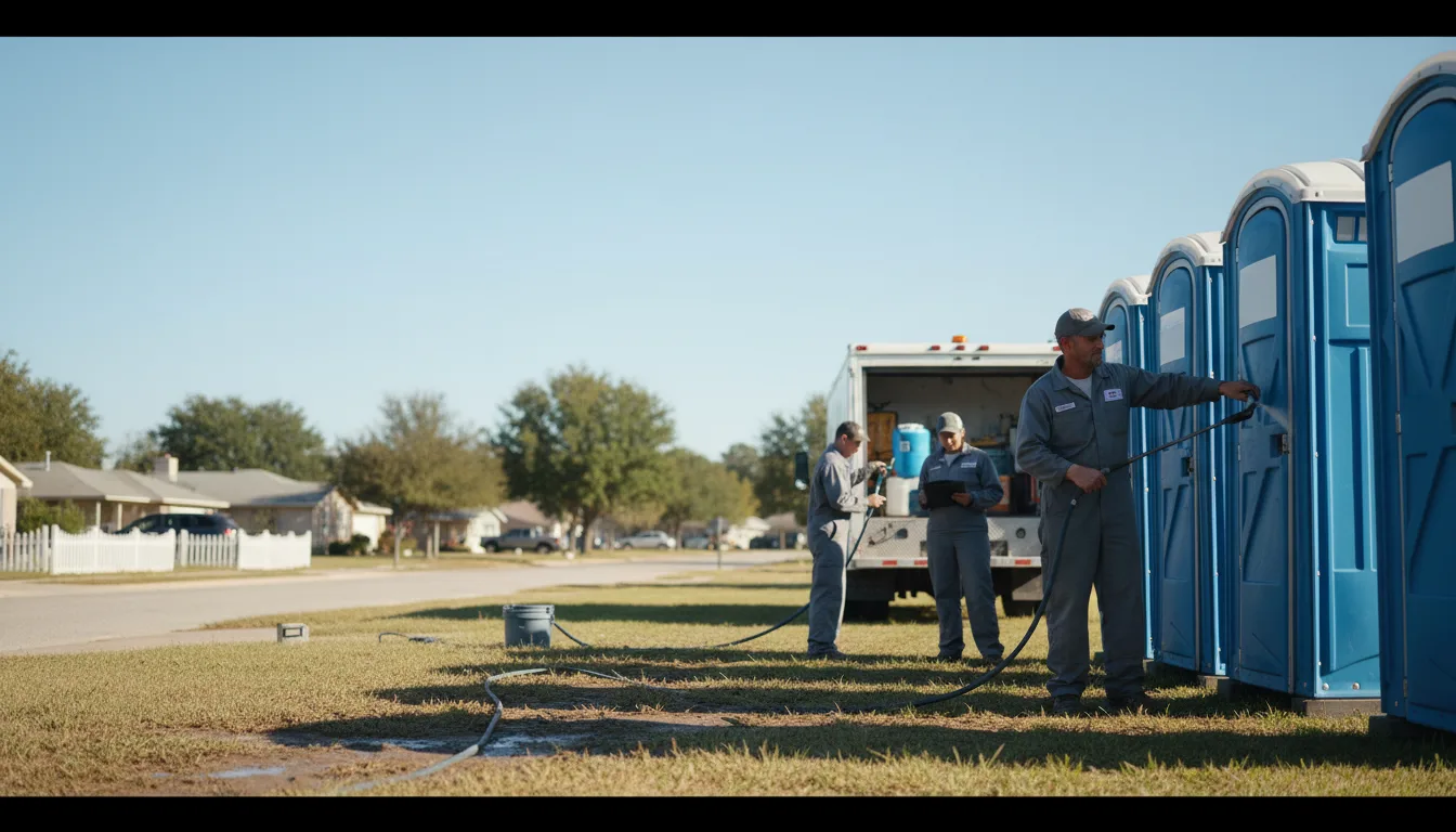 Long-Term Portable Toilet Rental in Darien, GA near me